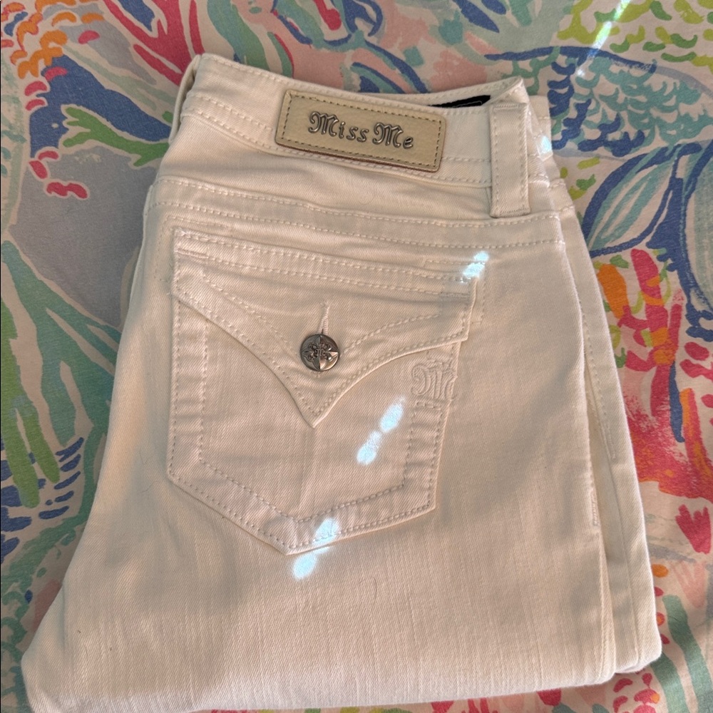 Miss Me Women's White Jeans